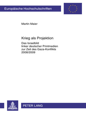 cover image of Krieg als Projektion